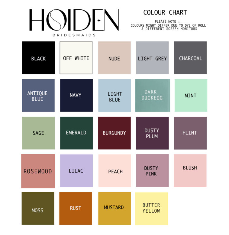 Colour Swatches